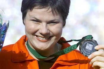09.08.2002 MONACHIUM NIEMCY MISTRZOSTWA EUROPY W LEKKIEJ ATLETYCE FINAL MLOT KAMILA SKOLIMOWSKA FOT. MALGORZATA KUJAWKA / AGENCJA GAZETA