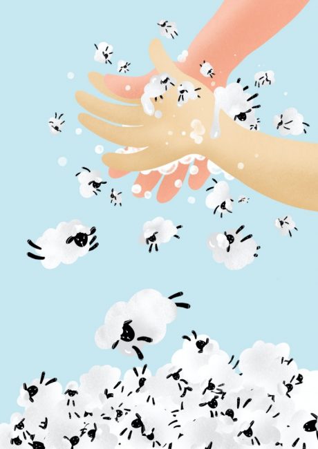 Wash your hands with soap