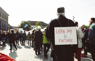 Free stock photo of activists, climate activist, cobblestone street