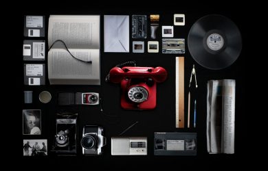 red rotary phone wallpaper